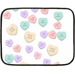 Hearts Fleece Blanket (mini)