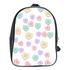 Hearts School Bag (xl) by Lullaby