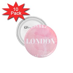 Paris 1 75  Buttons (10 Pack)