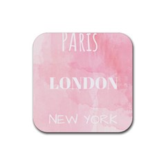 Paris Rubber Coaster (square) 