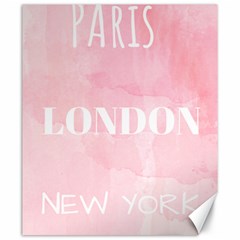 Paris Canvas 20  X 24 