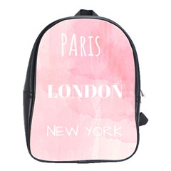 Paris School Bag (large) by Lullaby