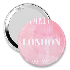 Paris 3  Handbag Mirrors by Lullaby