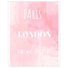 Paris Drawstring Bag (small) by Lullaby