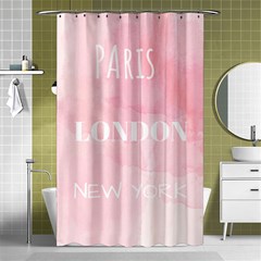 Paris Shower Curtain 48  X 72  (small)  by Lullaby