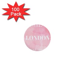 Paris, London, New York 1  Mini Buttons (100 Pack)  by Lullaby