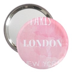 Paris, London, New York 3  Handbag Mirrors by Lullaby