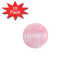 Paris, London, New York 1  Mini Magnet (10 Pack)  by Lullaby