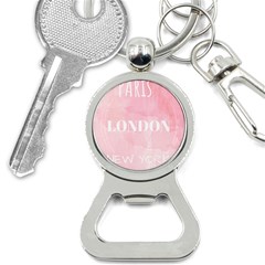 Paris, London, New York Bottle Opener Key Chain by Lullaby