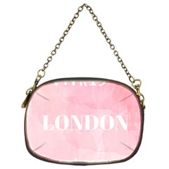 Paris, London, New York Chain Purse (two Sides) by Lullaby