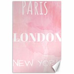 Paris, London, New York Canvas 20  x 30  19.62 x28.9  Canvas - 1