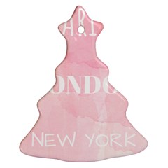 Paris, London, New York Ornament (christmas Tree) 