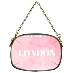 Paris, London, New York Chain Purse (one Side) by Lullaby