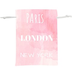 Paris  Lightweight Drawstring Pouch (xl) by Lullaby