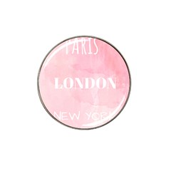 Paris, London, New York Hat Clip Ball Marker