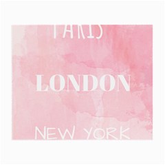 Paris, London, New York Small Glasses Cloth (2 Sides) by Lullaby