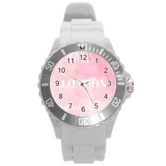 Paris, London, New York Round Plastic Sport Watch (l) by Lullaby