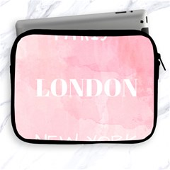 Paris, London, New York Apple Ipad 2/3/4 Zipper Cases by Lullaby