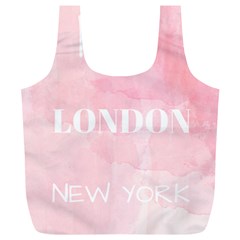 Paris, London, New York Full Print Recycle Bag (xl) by Lullaby