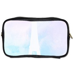 Pastel Eiffel s Tower, Paris Toiletries Bag (two Sides) by Lullaby