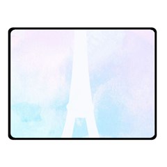 Pastel Eiffel s Tower, Paris Fleece Blanket (small) by Lullaby