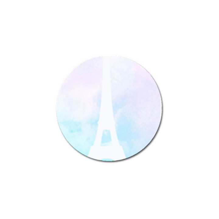 Pastel Eiffel s Tower, Paris Golf Ball Marker