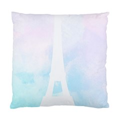 Pastel Eiffel s Tower, Paris Standard Cushion Case (two Sides)