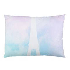 Pastel Eiffel s Tower, Paris Pillow Case by Lullaby