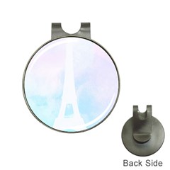 Pastel Eiffel s Tower, Paris Hat Clips With Golf Markers by Lullaby