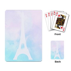 Pastel Eiffel s Tower, Paris Playing Cards Single Design (rectangle)