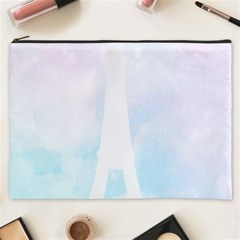 Pastel Eiffel s Tower, Paris Cosmetic Bag (xxxl) by Lullaby