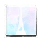 Pastel Eiffel s Tower, Paris Memory Card Reader (Square 5 Slot) Front