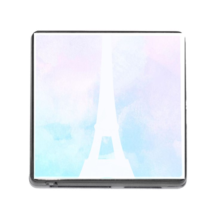 Pastel Eiffel s Tower, Paris Memory Card Reader (Square 5 Slot)