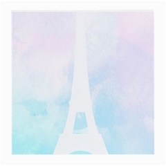 Pastel Eiffel s Tower, Paris Medium Glasses Cloth (2 Sides) by Lullaby