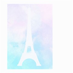 Pastel Eiffel s Tower, Paris Small Garden Flag (two Sides) by Lullaby