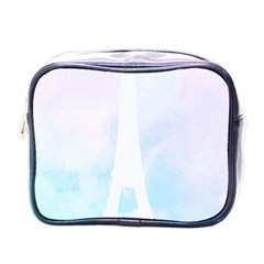 Pastel Eiffel s Tower, Paris Mini Toiletries Bag (one Side) by Lullaby