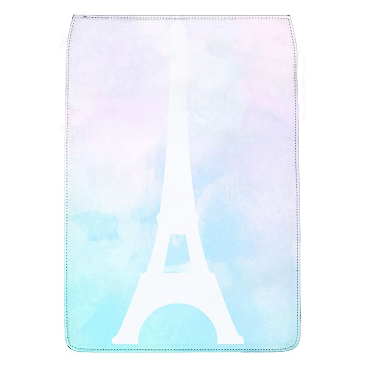 Pastel Eiffel s Tower, Paris Removable Flap Cover (L)