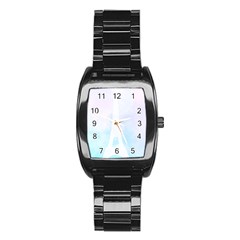 Pastel Eiffel s Tower, Paris Stainless Steel Barrel Watch by Lullaby