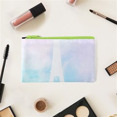 Pastel Eiffel s Tower, Paris Cosmetic Bag (xs) by Lullaby