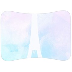 Pastel Eiffel s Tower, Paris Velour Seat Head Rest Cushion by Lullaby