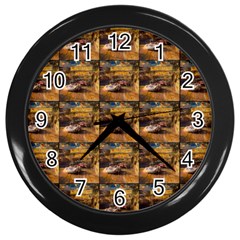 42 Targa Florio Wall Clock (black) by ArtworkByPatrick