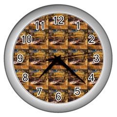 42 Targa Florio Wall Clock (silver) by ArtworkByPatrick