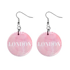 Paris Mini Button Earrings