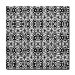 Black White 6 Tile Coaster by ArtworkByPatrick