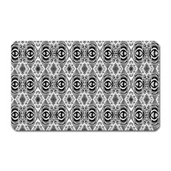 Black White 6 Magnet (rectangular) by ArtworkByPatrick