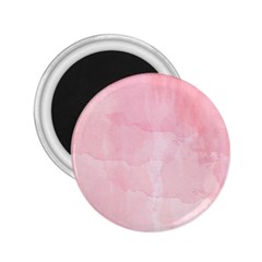 Pink Blurry Pastel Watercolour Ombre 2 25  Magnets by Lullaby