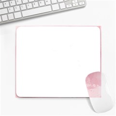 Pink Blurry Pastel Watercolour Ombre Large Mousepads by Lullaby