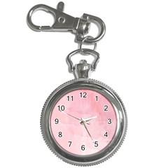 Pink Blurry Pastel Watercolour Ombre Key Chain Watches