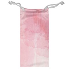 Pink Blurry Pastel Watercolour Ombre Jewelry Bag by Lullaby