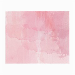 Pink Blurry Pastel Watercolour Ombre Small Glasses Cloth (2 Sides) by Lullaby